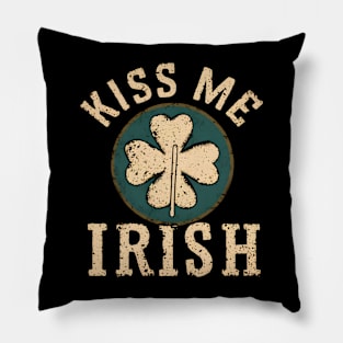 Kiss Me I'm  Irish Pillow