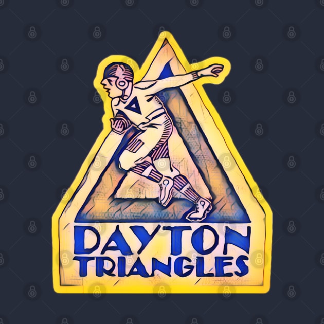 Dayton Triangles Football by Kitta’s Shop