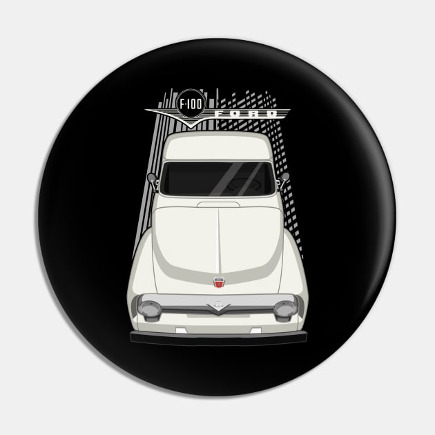 Ford F100 2nd gen - Colonial White Pin by V8social