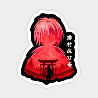 Anime Space Rurouni Kenshin Samurai Magnet