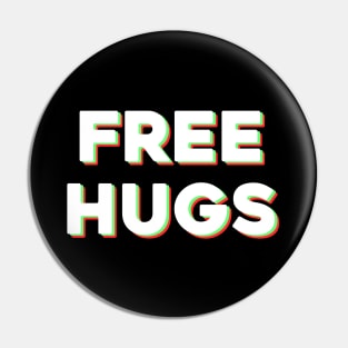 FREE HUGS Pin