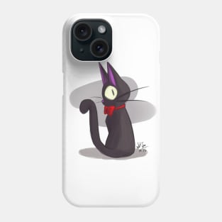 Black Cat Cute Phone Case