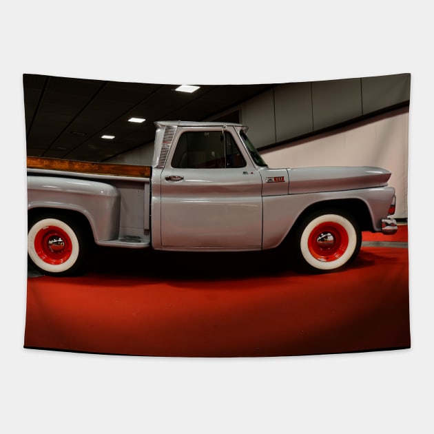 1965 Chevrolet C-10, Pickup Tapestry by hottehue
