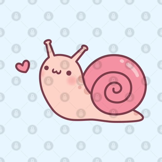 Cute Little Snail Doodle by rustydoodle