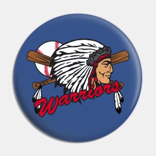 Warriors Baseball Pin