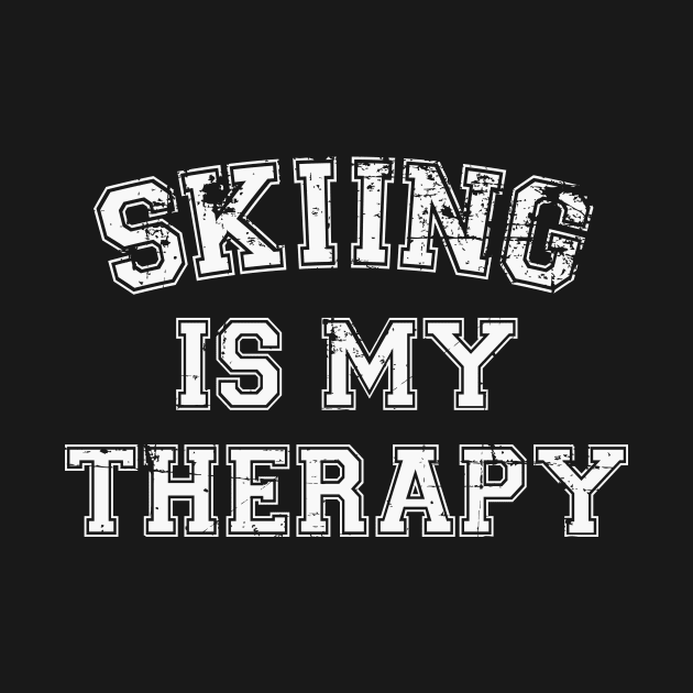 Skiing Is My Therapy by RW