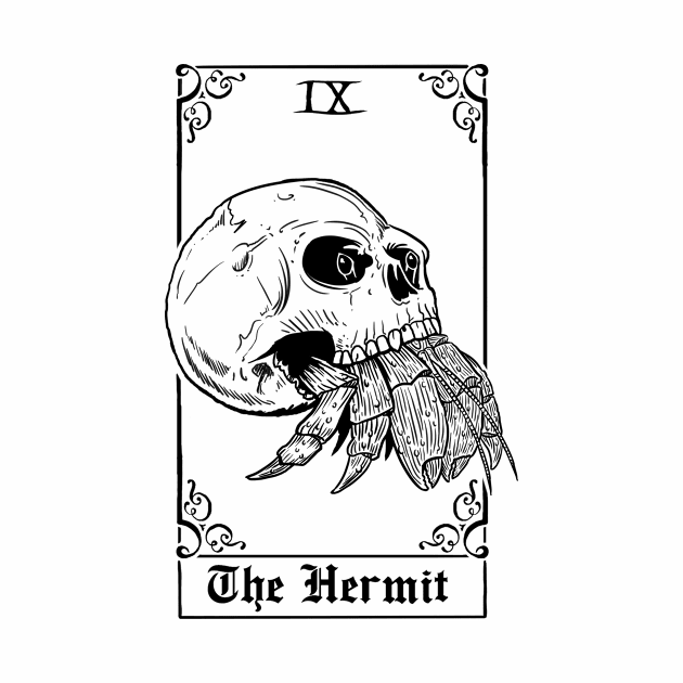 The Hermit (crab) Tarot by DugMcFug