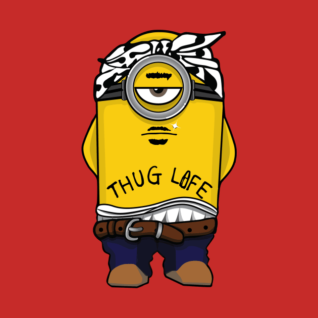 Minion Thug Life by WigleyAve