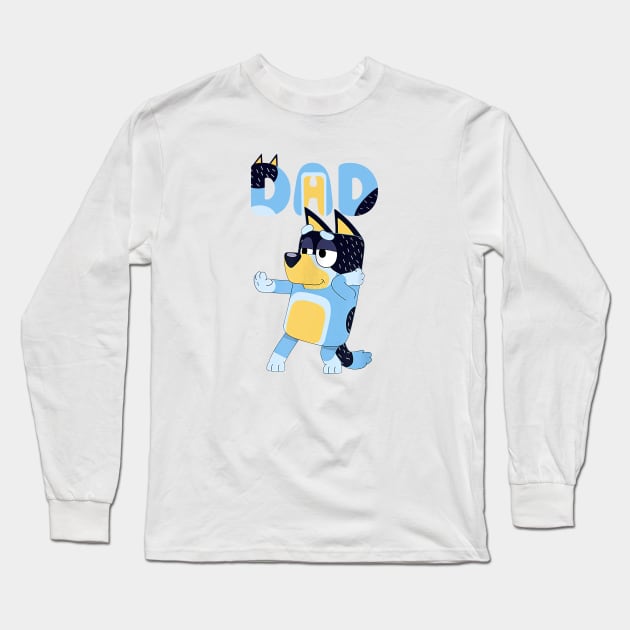 Bluey Dad Bandit T-shirt Cotton Polyester Unisex Adult Sizes