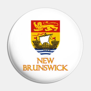 New Brunswick, Canada - Coat of Arms Design Pin