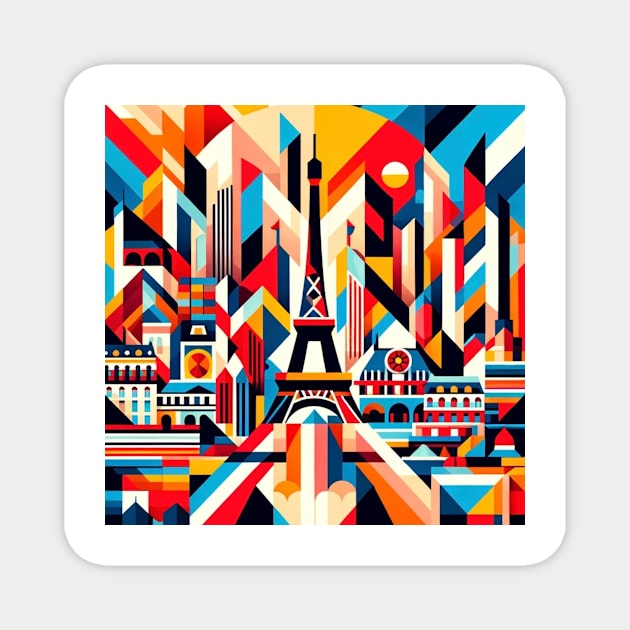 Love Paris Magnet by RelishLondon