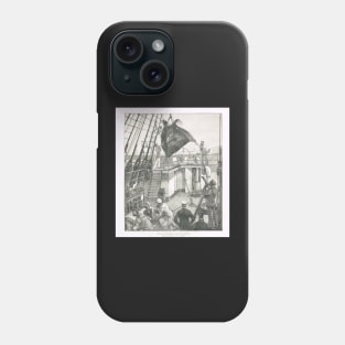 Capture of a Devil Fish (ray) Antigua Phone Case