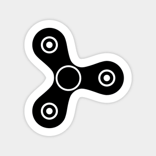 Fidget Spinner - Black Magnet