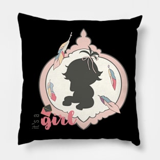 It's a girl Pillow