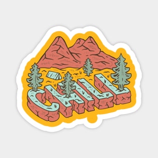 CHILL MONTAIN Magnet