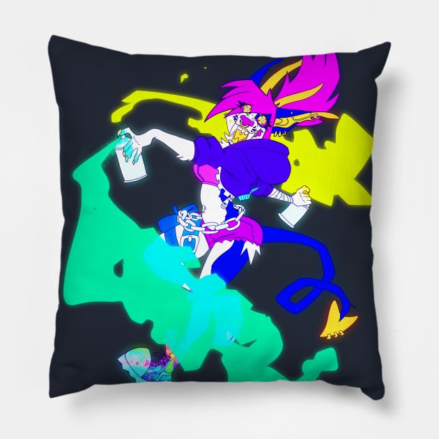 RAKUGAKI Pillow by Keroa