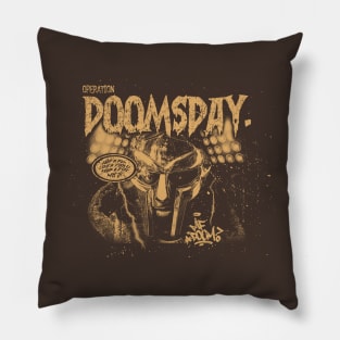 mf doom operation brown Pillow