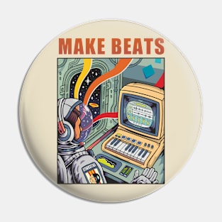 Make Beats Pin