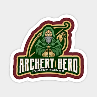 Archery Hero Legends Born in Every Shot Magnet