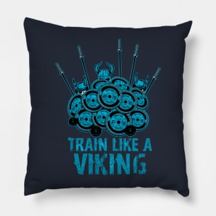 Train Like A Viking Pillow