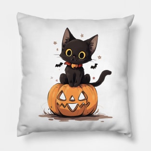 Spooktacular Halloween Party Pillow