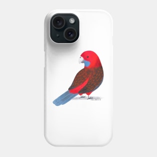 Crimson Rosella Bird 2 Phone Case