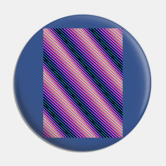 Geometric Futures #10 - Pattern Modular Synth Glitch Artwork Pin by DankFutura