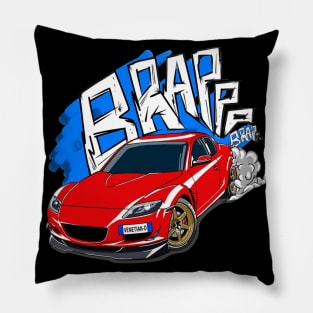 DRAWING MAZDA RX Pillow