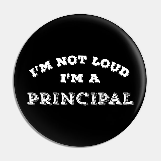 Funny Principal School Education Teaching Gift Pin by HuntTreasures