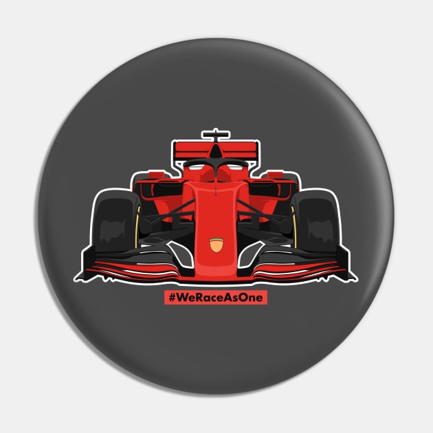 Formula car one 1 f we race as one red racing Pin by creative.z