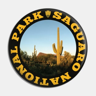Saguaro National Park circle Pin
