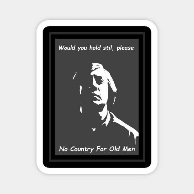 No Country for Old Men Magnet by PENART