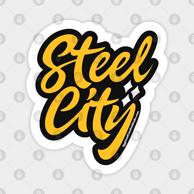 Steel City Magnet by shopegghead