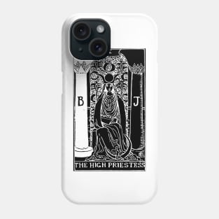 The High Priestess Inverted Tarot Phone Case