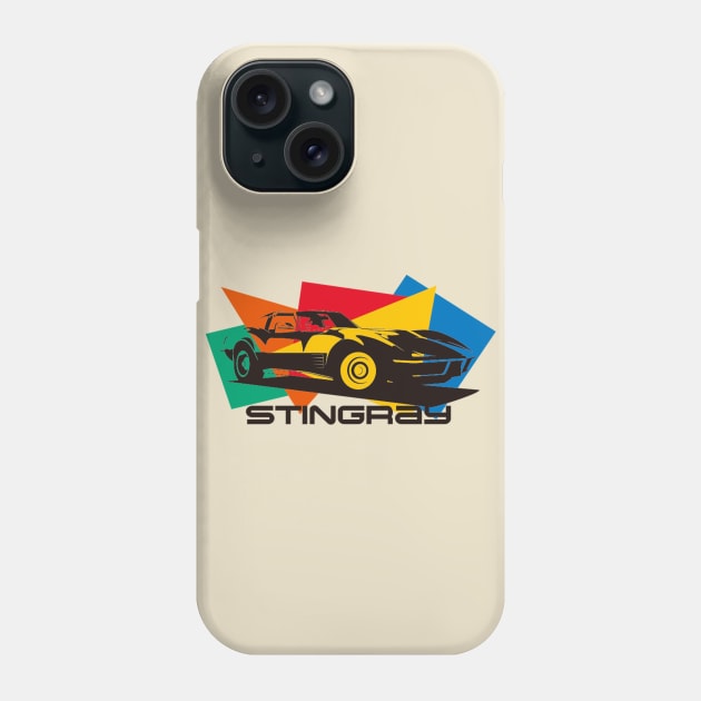 Vintage Stingray Phone Case by silvercloud