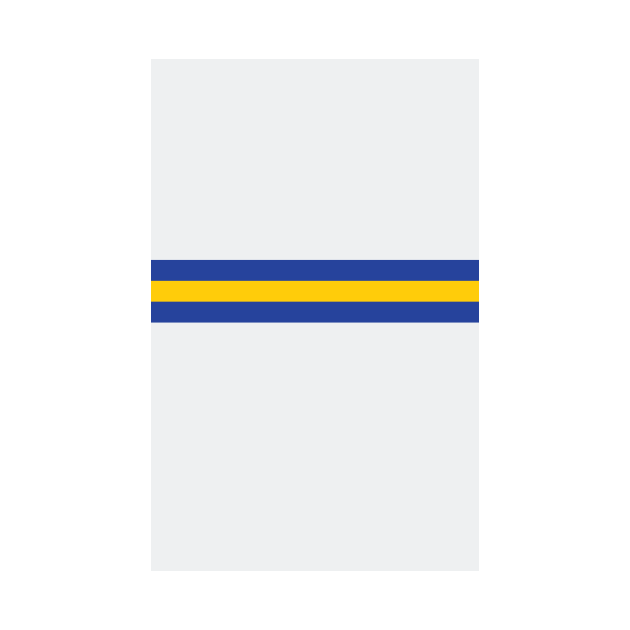 Leeds White Blue & Yellow Colours Bar Design by Culture-Factory