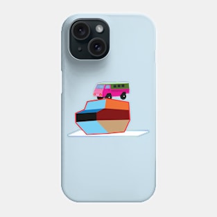 truck and rock Phone Case