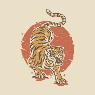 Tiger Sunset T-Shirt