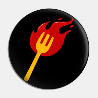 on fire Pin