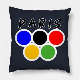 Paris rings Pillow