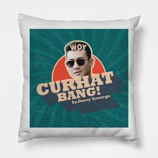 CURHAT BANG LOGO Pillow