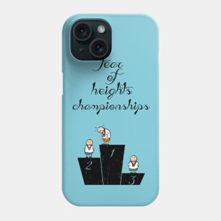 fear of height Phone Case