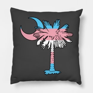 Palmetto Trans Pride! Pillow