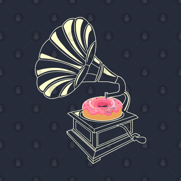 Doughnut Gramophone by Jarecrow 