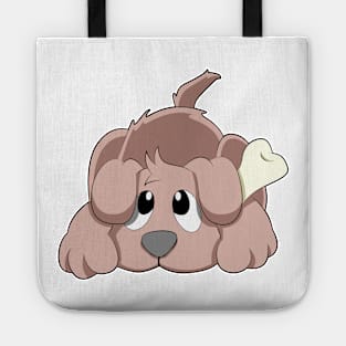 Dog with Bone Tote