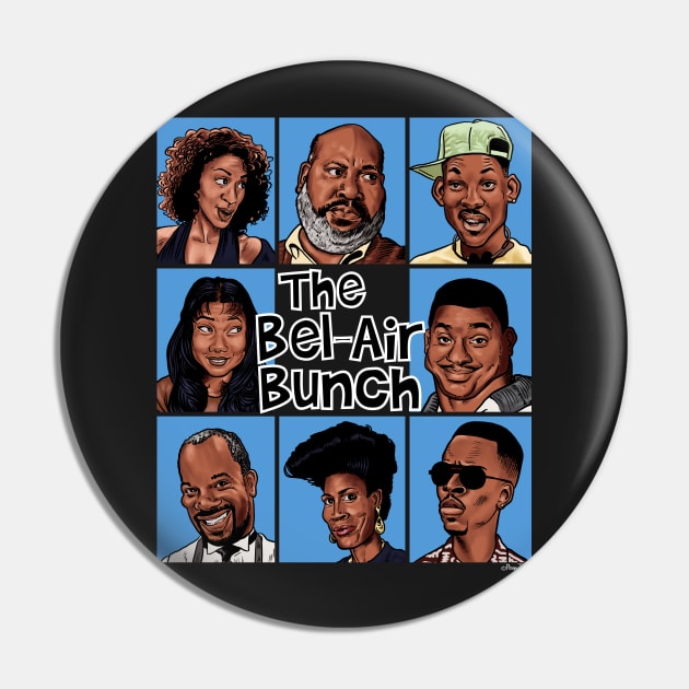 The Bel-Air Bunch Pin by Peter Katsanis Art