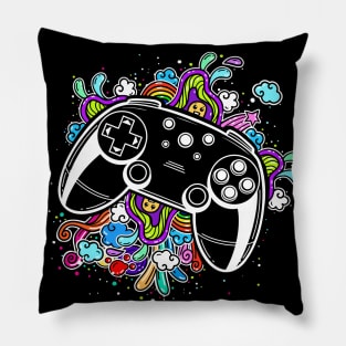 Colors of gaming Pillow