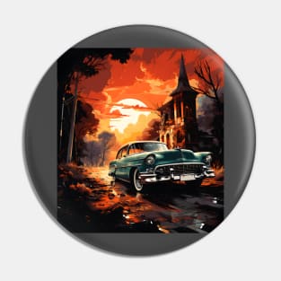 old school car art vintage design classic car Pin