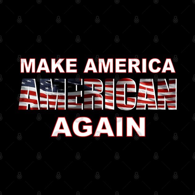 Make America AMERICAN Again by geodesyn
