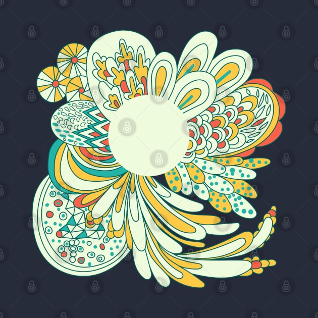 Abstract flower by Relaxing Positive Vibe